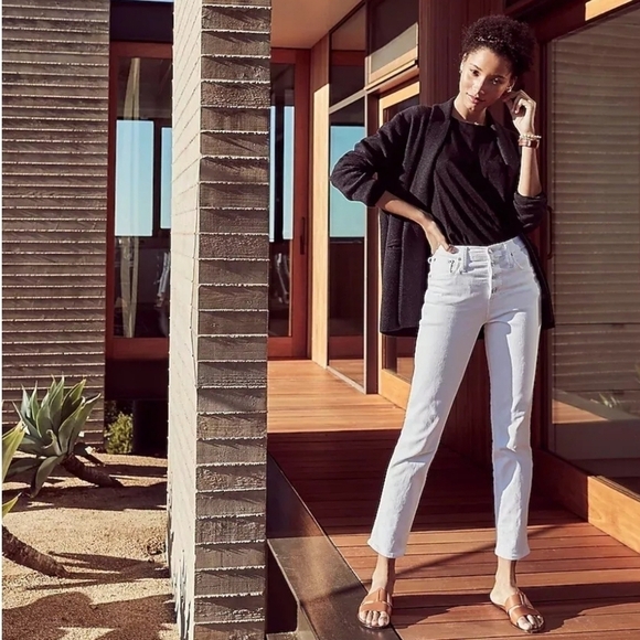 NWT J.Crew 10" Vintage Steaight Jeans button fly in plus sizes 33, 35, 37 - Picture 4 of 7